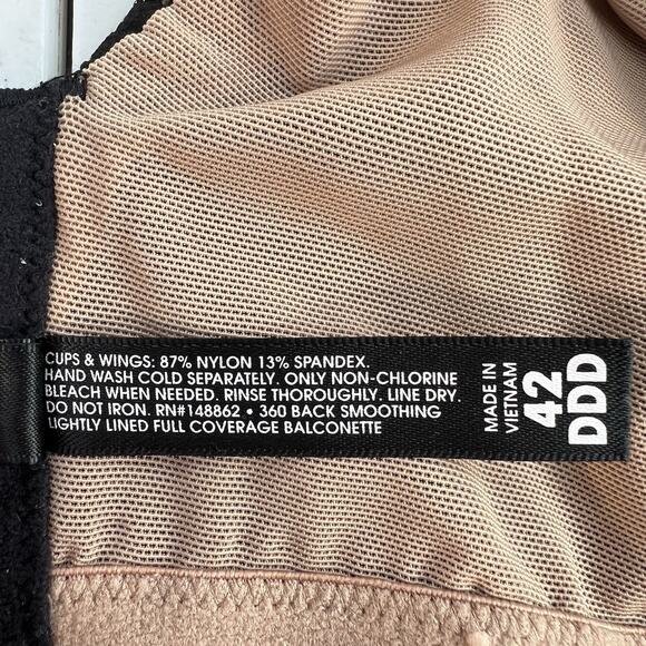 Torrid Curve Size 42DDD Bra Balconette Lightly Lined Underwire 360 Smoothing - Picture 14 of 15